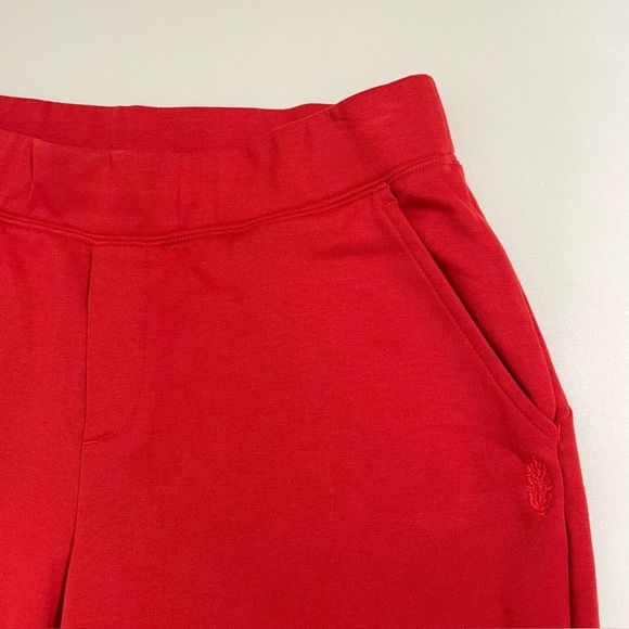 Free People Movement Flurry Pants Slim Flare Pull On Sweats Red Combo Medium - Picture 11 of 16